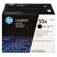 картридж HP 55X CE255XD черный