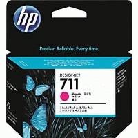 картридж HP 711 CZ135A малиновый