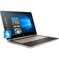 ноутбук HP Pavilion x360 14-ba110ur Золотой