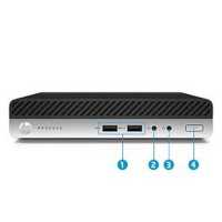 компьютер HP ProDesk 400 G6 Mini 205W4ES Черный