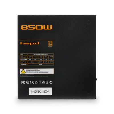 блок питания HSPD 850W HSI-850GF-BK Черный