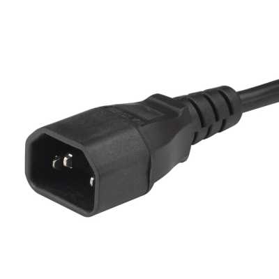 кабель питания Hyperline PWC-IEC13A-IEC14-3.0-BK