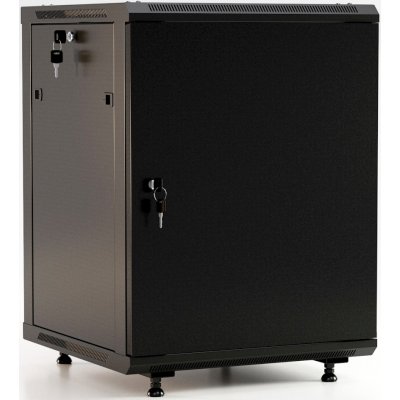 телекоммуникационный шкаф Hyperline TWB-FC-2266-SR-RAL9004 Черный