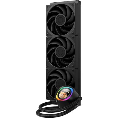 кулер ID-Cooling FX360 LCD PE Black Черный