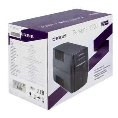 ИБП Irbis ISB1200EC Черный