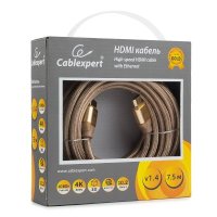 кабель Cablexpert CC-G-HDMI03-7.5M Золотой
