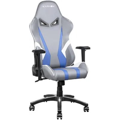 игровое кресло Karnox Hero Lava Edition Grey/Blue KX80010205-LA