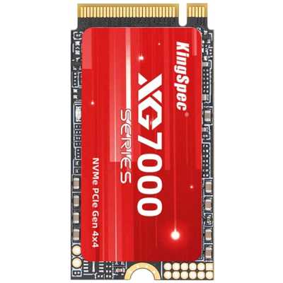 SSD диск KingSpec 1Tb XG7000-1TB 2242 Красный