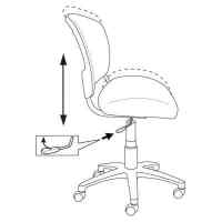 стул Бюрократ CH-296NX-TATTOO черный