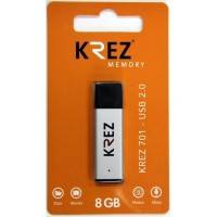 флешка Krez 8GB 701 Silver
