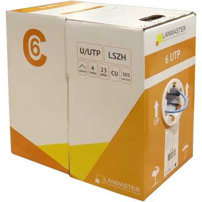 витая пара Lanmaster LAN-6EUTP-HFLT-BL