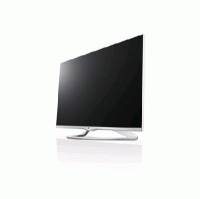 телевизор LG 55LA667V Белая передняя панель с серебристым оформлением