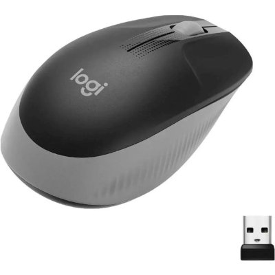 мышь Logitech M191 Black-Grey Черный
