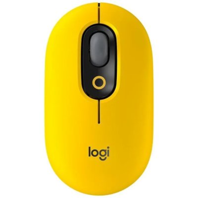 мышь Logitech POP Yellow-Black 910-006546 Желтый-черный