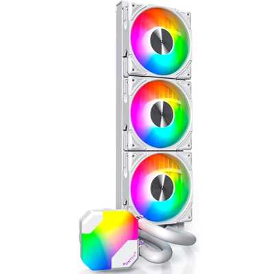 кулер Montech HyperFlow 360 ARGB White