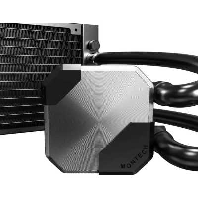 система водяного охлаждения Montech HyperFlow Silent 240 Black Черный
