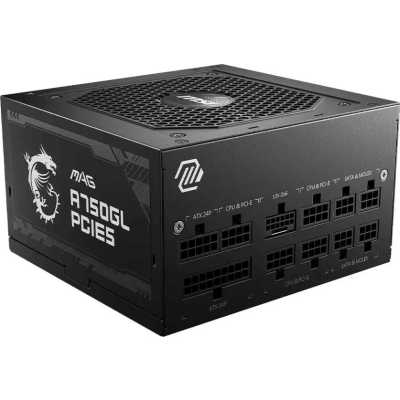 блок питания MSI 750W MAG A750GL PCIE5 Черный