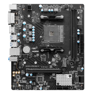 материнская плата MSI B450M-A Pro Max II
