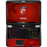 ноутбук MSI GT70 0ND-627 Красный