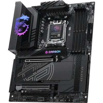 материнская плата MSI MPG X870E Carbon Max WIFI Черный