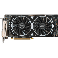 видеокарта MSI RX 480 Armor 4G OC