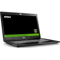 ноутбук MSI WS72 6QI-202 Черный