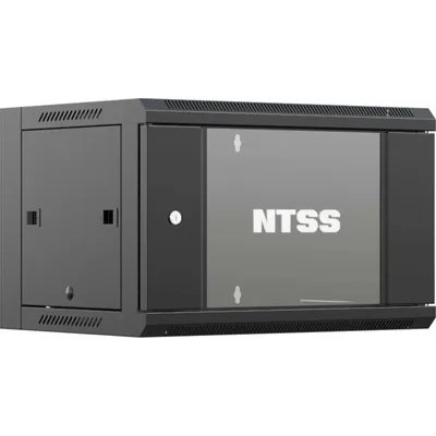 телекоммуникационный шкаф NTSS Премиум NTSS-W12U6045GS-BL Черный