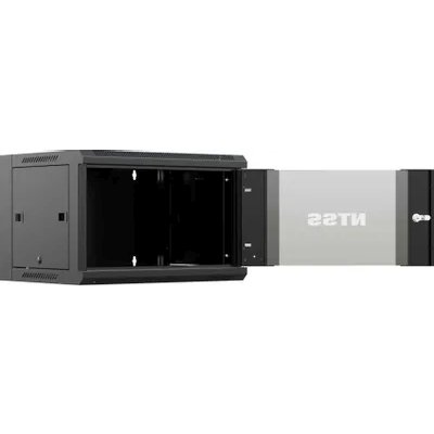 телекоммуникационный шкаф NTSS Премиум NTSS-W12U6060GS-BL Черный