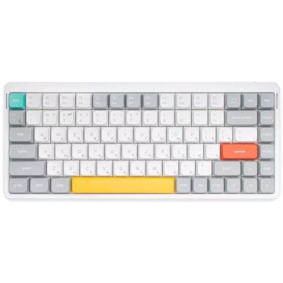 клавиатура Nuphy AIR75v2-IW-3 Белый-серый