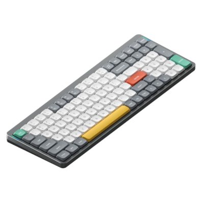 клавиатура Nuphy AIR96-G-23 Серый-белый