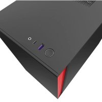 корпус NZXT H210i Black-Red