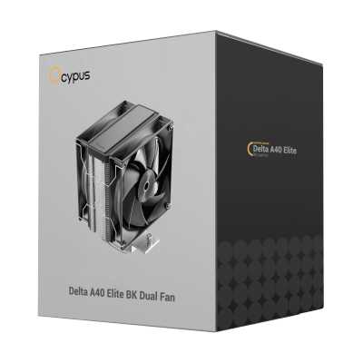 кулер Ocypus Delta A40 Elite Black Dual Fan Черный