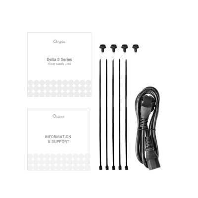 блок питания Ocypus Delta P850S Black Черный