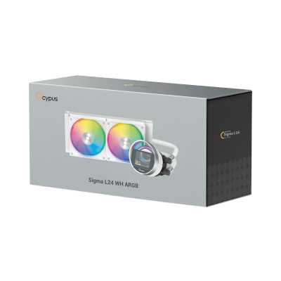 кулер Ocypus Sigma L24 White ARGB Белый