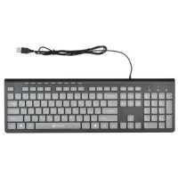 клавиатура Oklick 480M Black-Grey Черный-серый