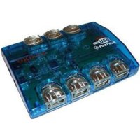 разветвитель USB Orient 007PSN синий