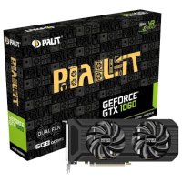 видеокарта Palit nVidia GeForce GTX 1060 Dual 6Gb NE51060015J9-1061D
