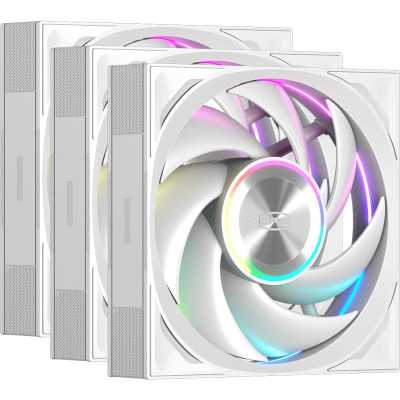 кулер PCcooler F7 X120 ARGB WH 3IN1 Белый