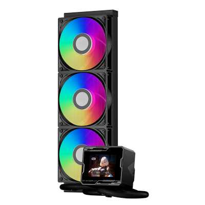 кулер PCcooler GT360M ARGB Display Black Черный