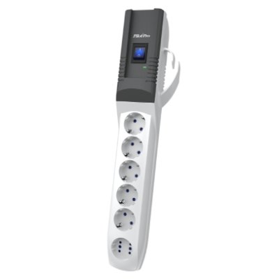 сетевой фильтр Pilot Pro New 1.8m White белый