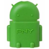 картридер PNY OTG-A2G-EF зеленый
