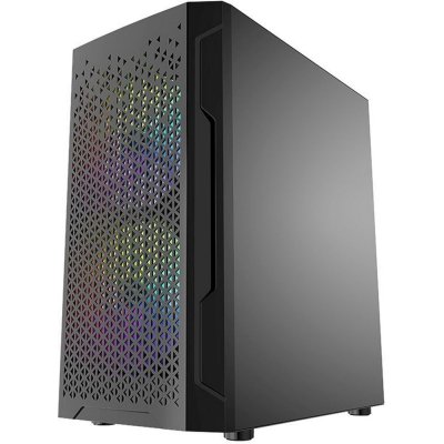 корпус PowerCase Mistral Micro Z3B Mesh LED Black