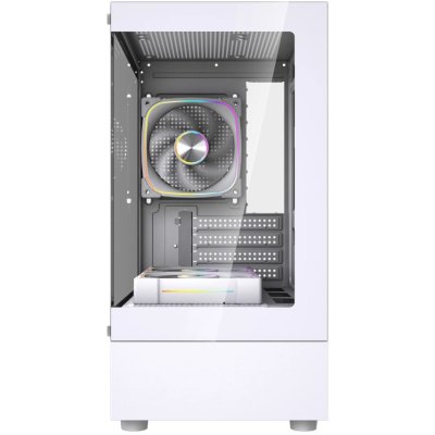 корпус PowerCase Vision Micro M1 ARGB White