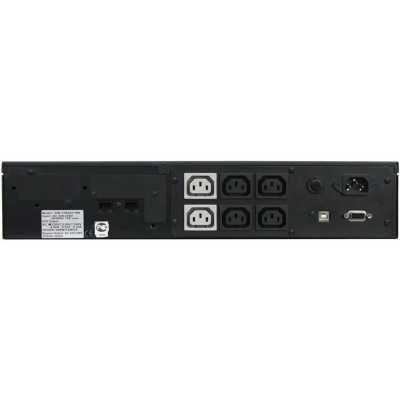 ИБП PowerCom King Pro RM KIN-1500AP LCD Черный
