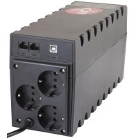 ИБП PowerCom Raptor RPT-1000AP EURO Черный