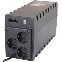 ИБП PowerCom Raptor RPT-800AP EURO Черный