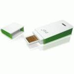 флешка PQI 8GB i221 White/Green