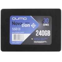 SSD диск Qumo Novation 3D 240Gb Q3DT-240GSCY Черный
