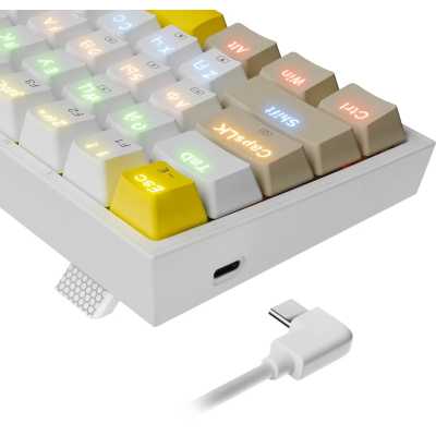клавиатура Redragon Fizz White 72597 Белый