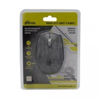 мышь Ritmix RMW-611 fabric Grey Серый